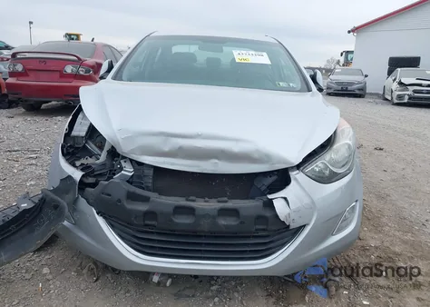 2013 Hyundai Elantra Gls z USA, uszkodzony, nr VIN 5NPDH4AE6DH275554